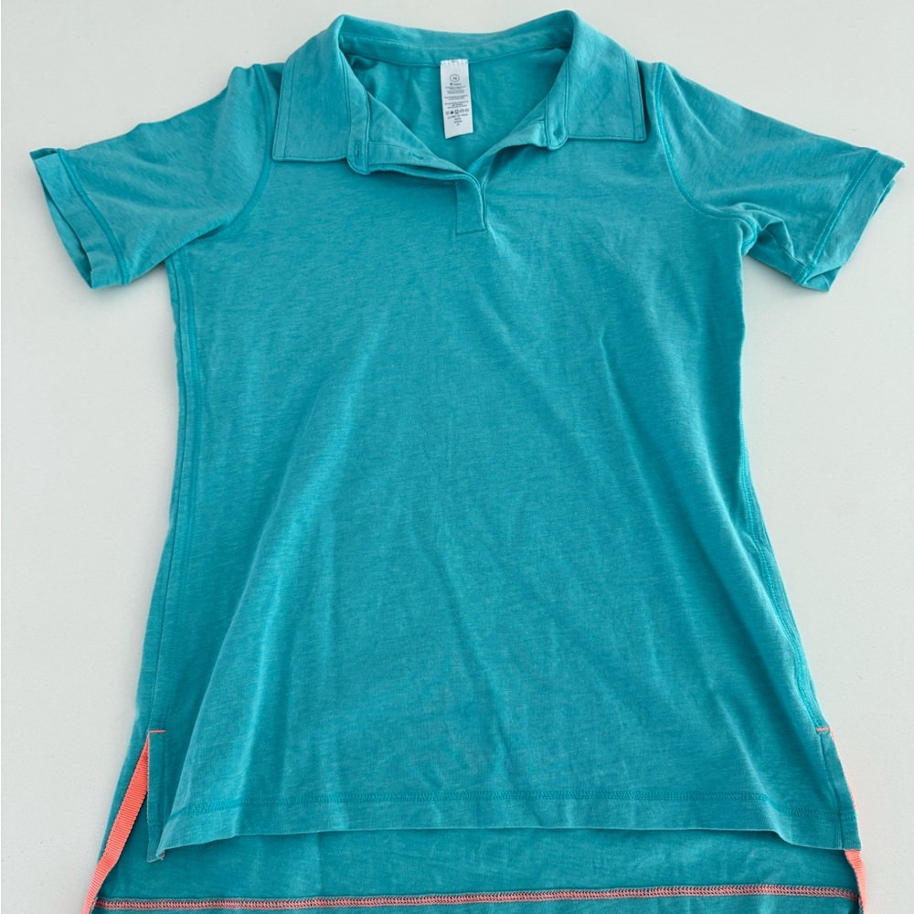 Ivivva Blue Polo Shirt Short-Sleeved Classic Design